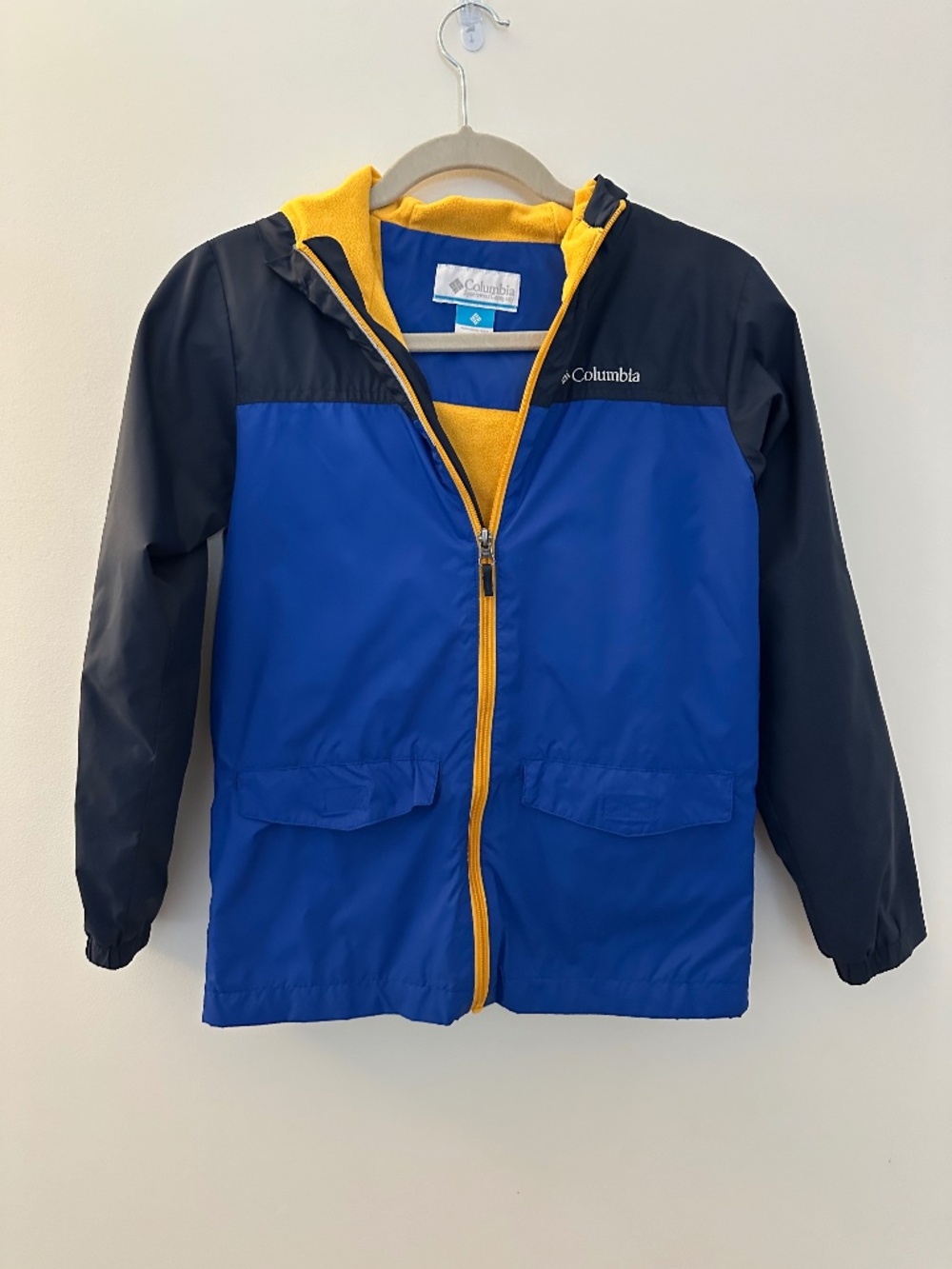 COLUMBIA Rain-Zilla Fleece Lined Jacket Youth - Size M (10/12 Youth)